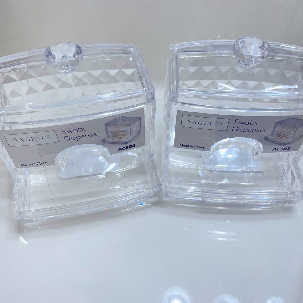 Swabs dispenser set